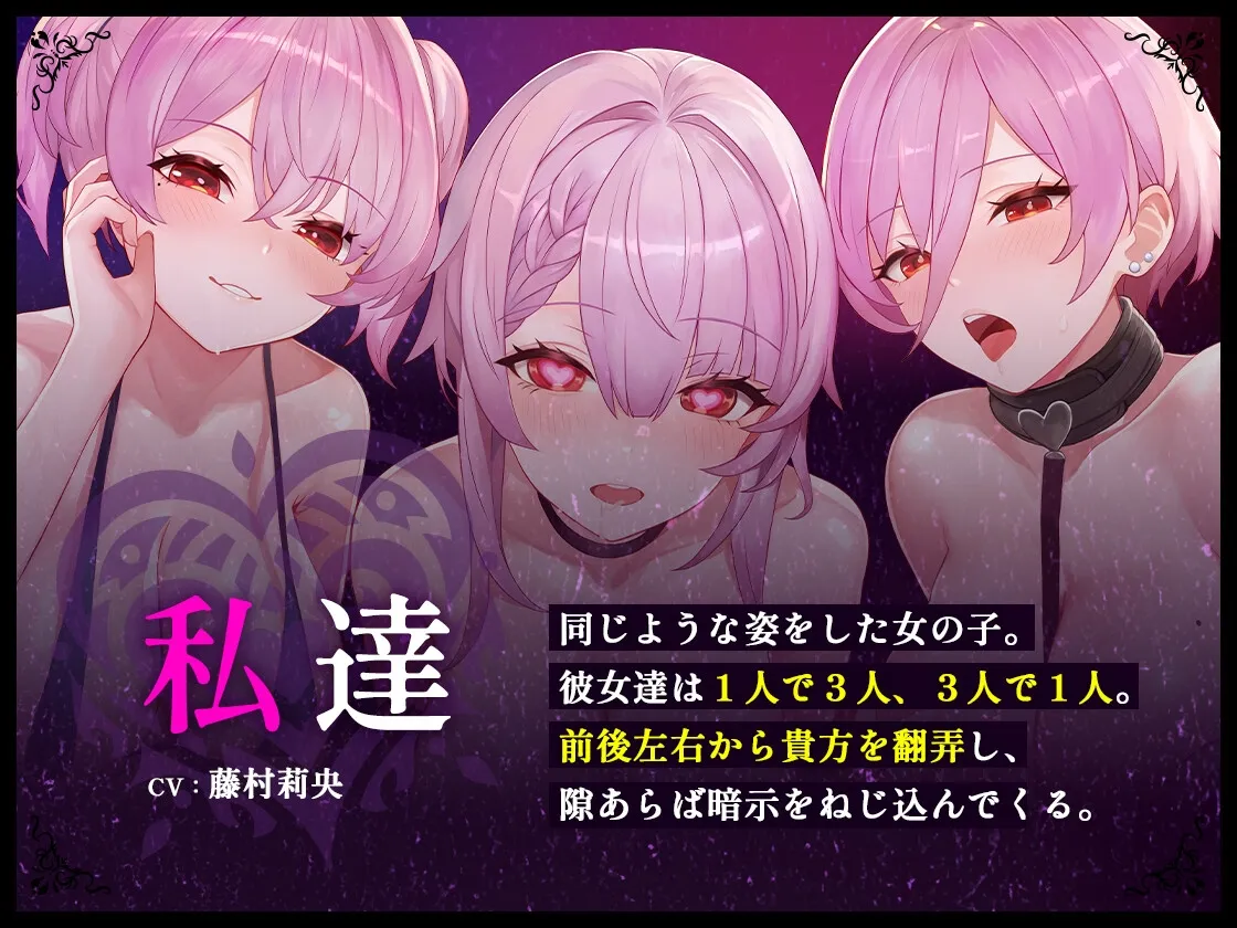 多重愛撫のスウィート・トランス -甘い罠の世界にようこそ-(男性向け)