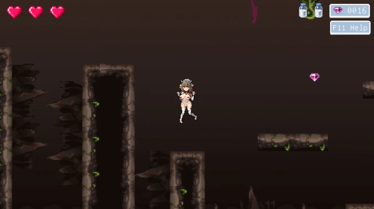 牛娘ミルフィの淫欲トラップ調教～触手×媚薬×拘束で絶頂搾り！～