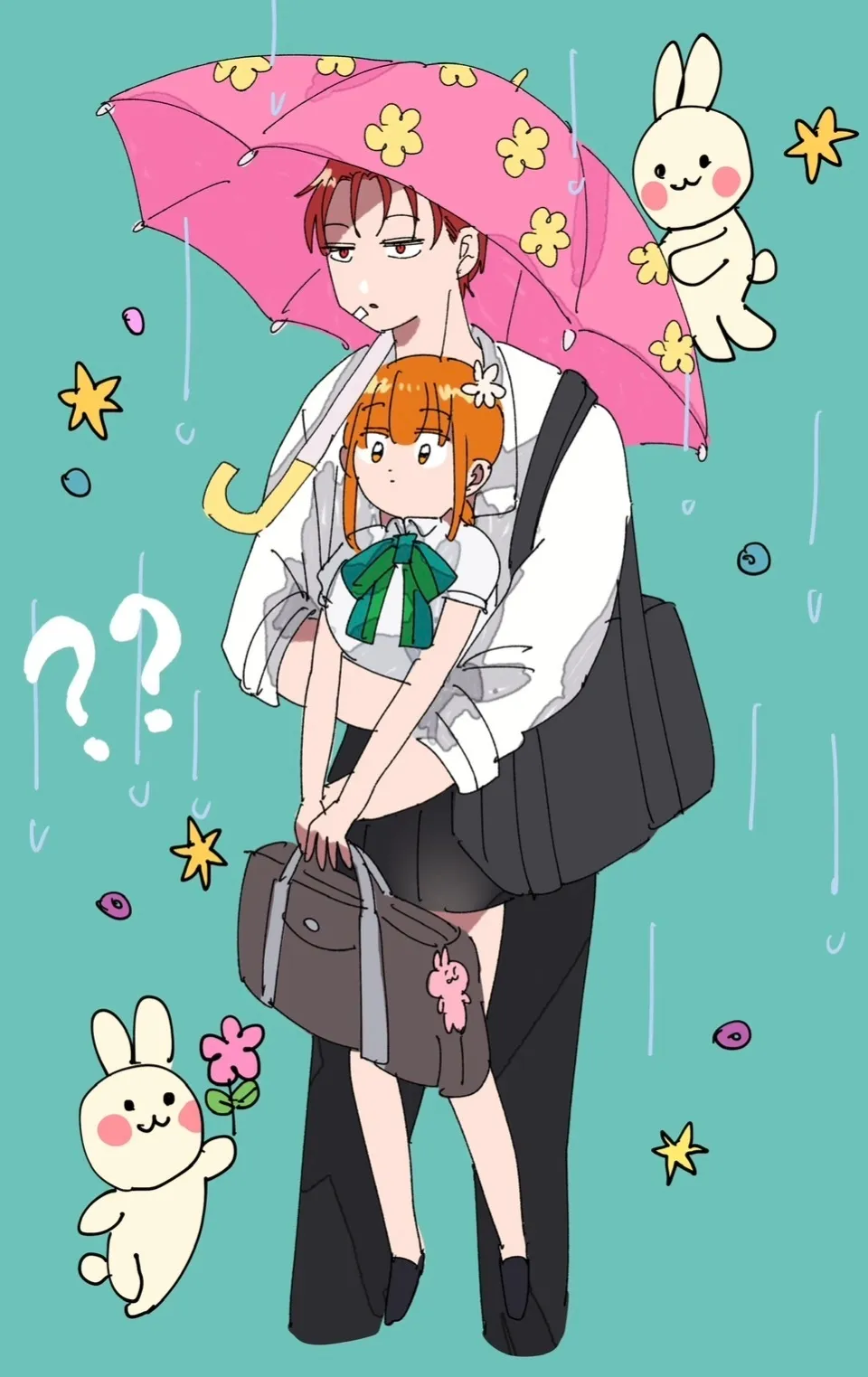 生子呂くんと麦ちゃん