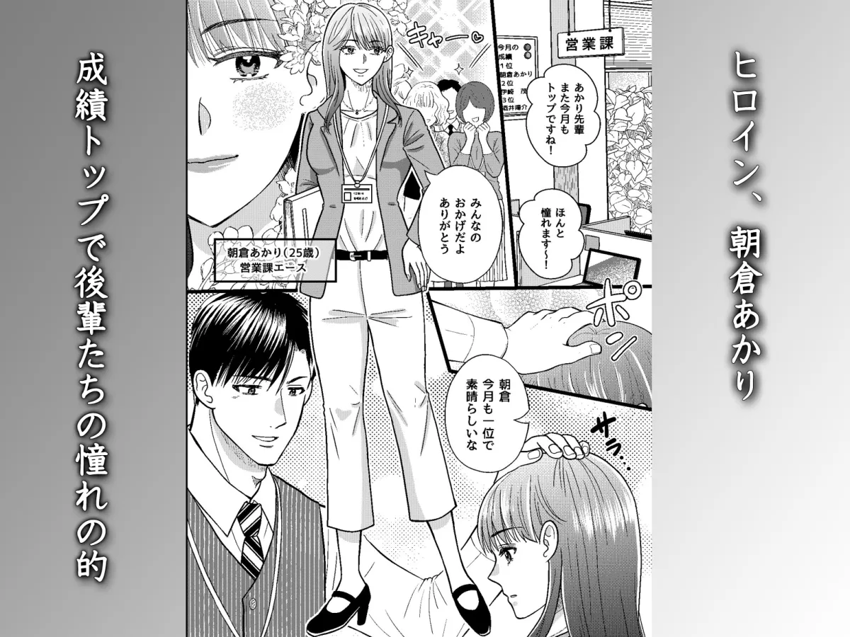 残業後の禁断逆ハーレム～ヤンデレ上司とクールな彼氏に寸止めと連続絶頂を繰り返されて～