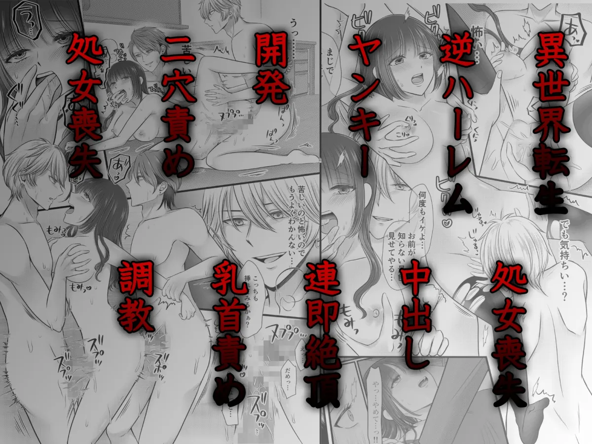 異世界ヤンキー校で逆ハーレム開発される地味女子~クール系不良と熱血系男に処女を奪われて~ 異世界ヤンキー校で逆ハーレム開発される地味女子~クール系不良と熱血系男に処女を奪われて~