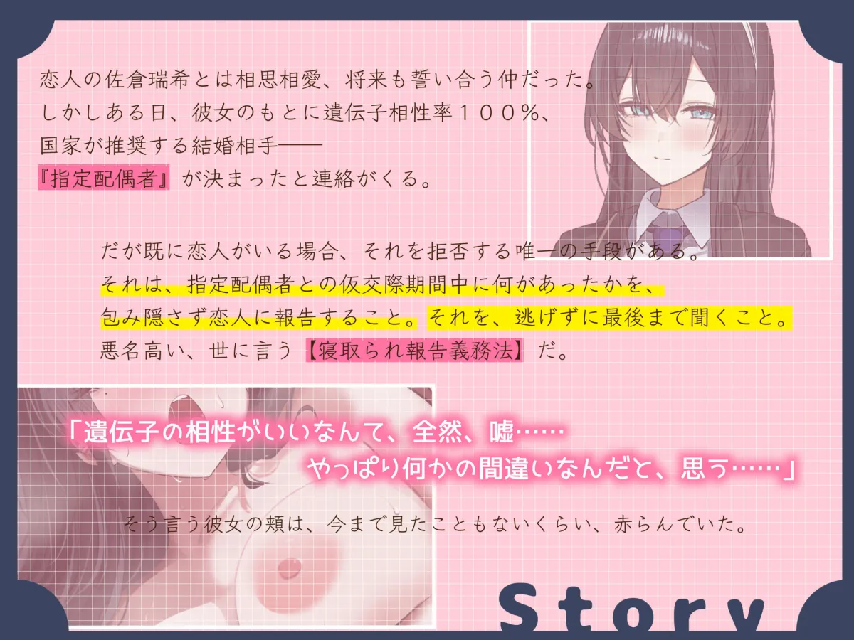 寝取られ報告義務化!Case:佐倉瑞希 寝取られ報告義務化!Case:佐倉瑞希