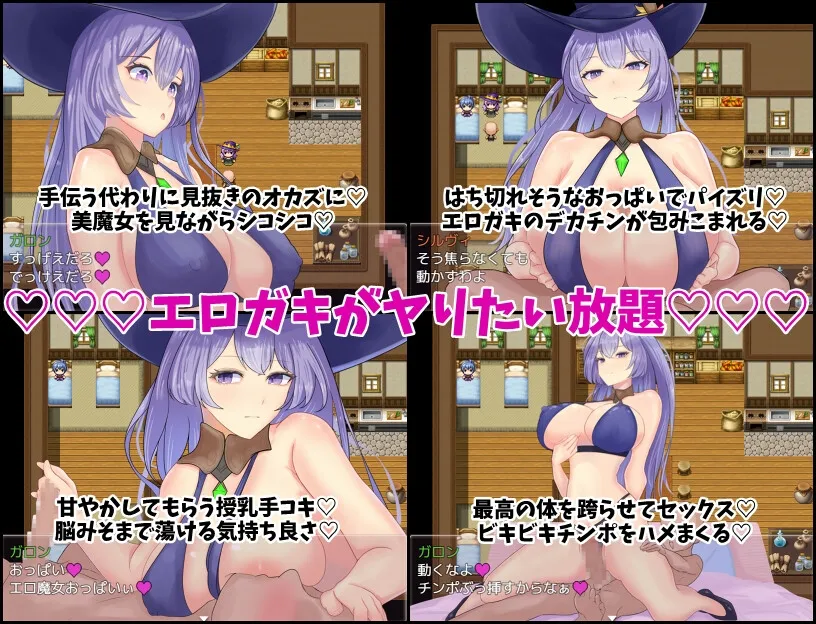 魔女シルヴィとエロガキとの日々 魔女シルヴィとエロガキとの日々