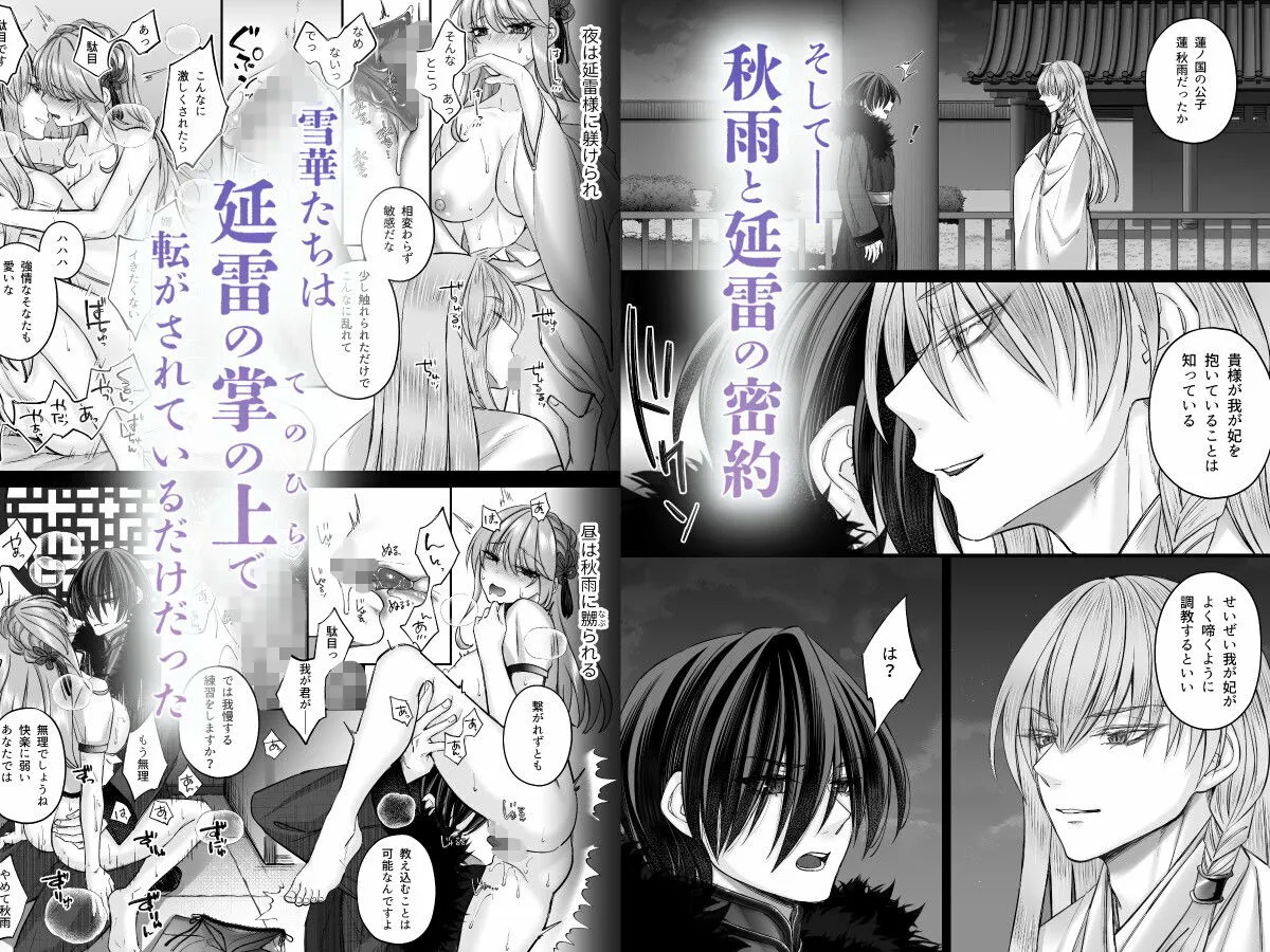 愛さなければ、幸せだったのに 〜ある悪役公主の婚姻、それに伴うヤンデレ公子と放蕩王の執愛について〜【上巻】