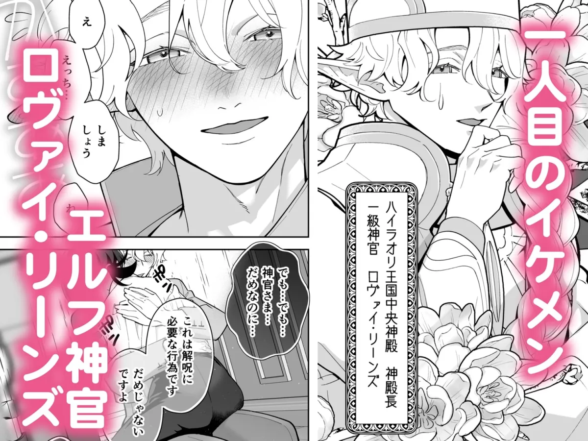 アホエロな呪いで死にたくない!!!!~エルフ神官編~ アホエロな呪いで死にたくない!!!!~エルフ神官編~