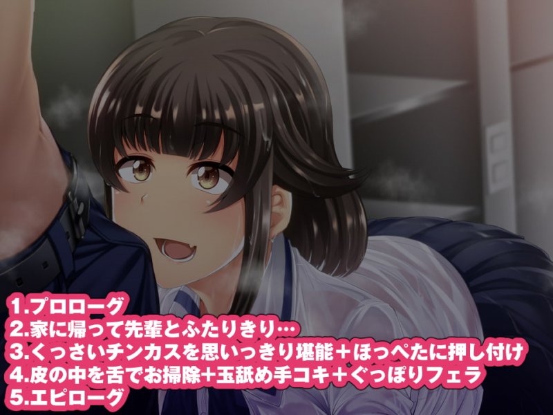 わんこ系後輩彼女に蒸れ蒸れのくっさ~い匂いとチンカスを味わってもらう(セット版) わんこ系後輩彼女に蒸れ蒸れのくっさ~い匂いとチンカスを味わってもらう(セット版)