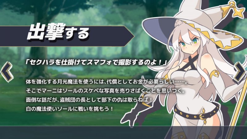 -逆恨みセクハラRPG-白の魔女ソール