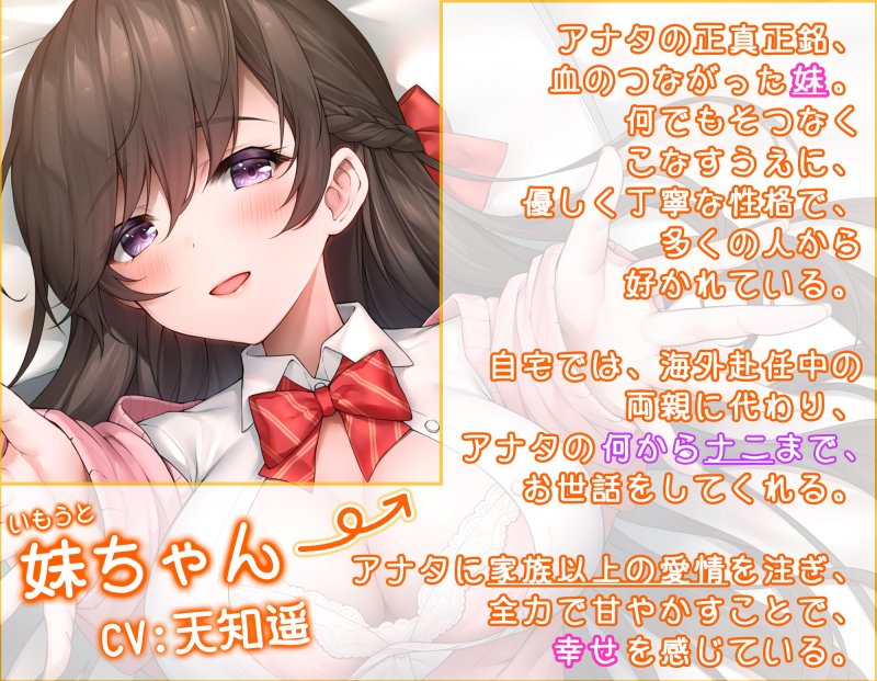 [発売20%OFF!!]【全肯定妹】 妹が俺を全力で甘やかしてくれる件について【KU100高音質バイノーラル】