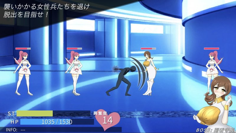 負け騎士アクション 「捕虜更生施設脱出」編