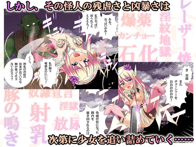 【100日限定販売】120枚目で無様処刑されちゃう変身ヒロインCG集 魁王星のレイジュ編