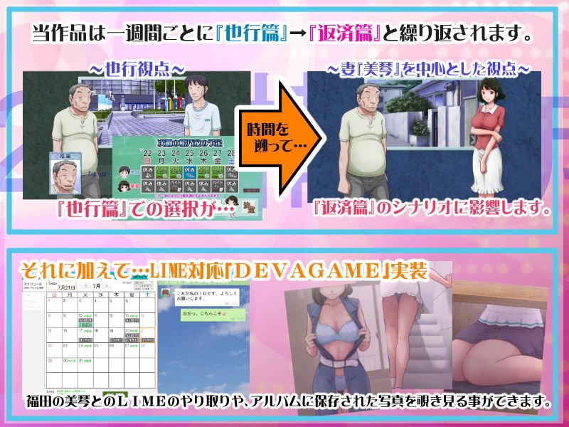 【NTRエロゲー】とある夫婦の返済計画