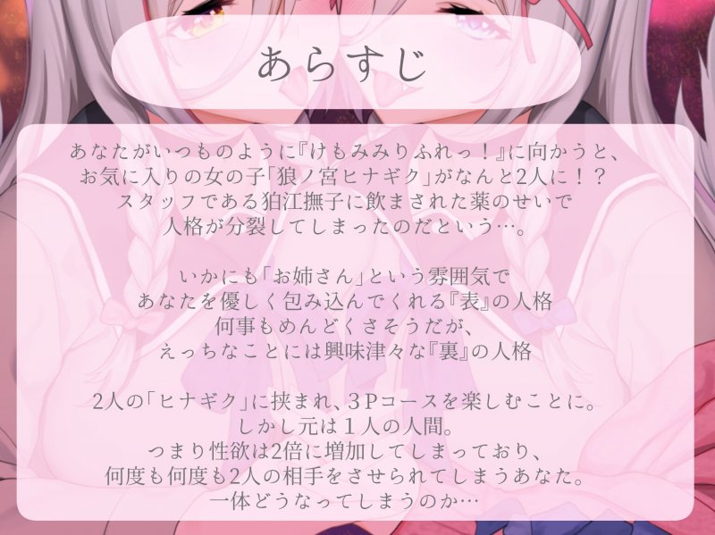 オモテとウラ、どっちがいいの!?~ろのみやひなぎくのばあい~ オモテとウラ、どっちがいいの!?~ろのみやひなぎくのばあい~