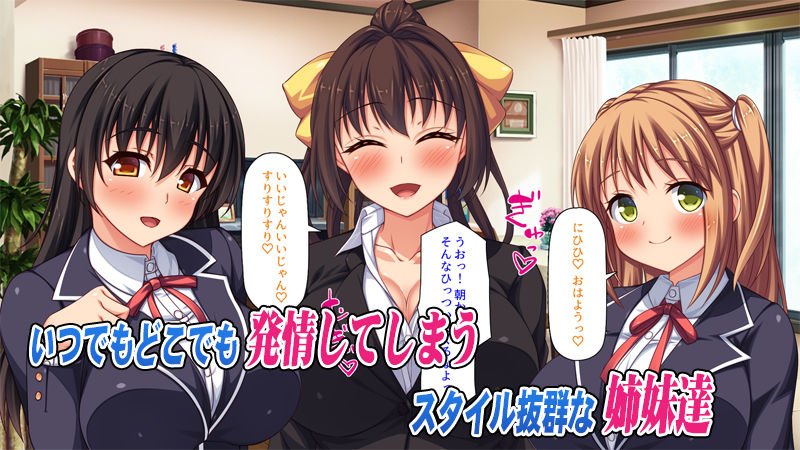 姉妹の性欲を解消するのは長男の仕事です 姉妹の性欲を解消するのは長男の仕事です