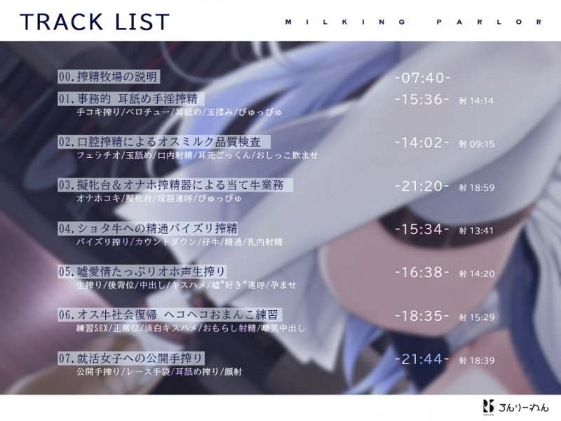 【扇情クール】搾精士さん♀のミルキングパーラー5  ～事務的ミルキストの牛♂扇られ牧場～