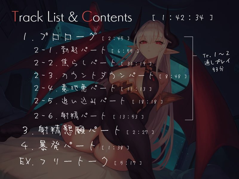 無感情サキュバスにしごく回数を指示される数字責めオナニーサポート 無感情サキュバスにしごく回数を指示される数字責めオナニーサポート