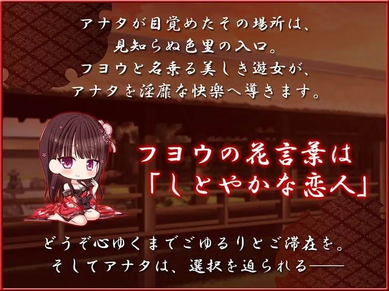 【CV:高梨はなみ】耳舐めコンシェルジュ♪ 徒花狂い咲く幻惑の色里にようこそ【KU100バイノーラル】