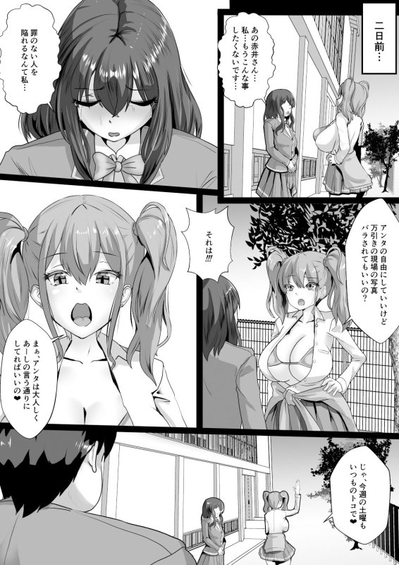 【JKギャルレイプ】復讐スメル-俺を虐げた女を分からせた後は肉オナホ-後編