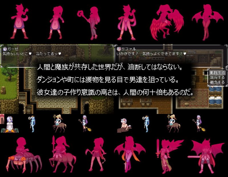 モン娘と人外娘MOD導入したら原型がなくなったRPG モン娘と人外娘MOD導入したら原型がなくなったRPG