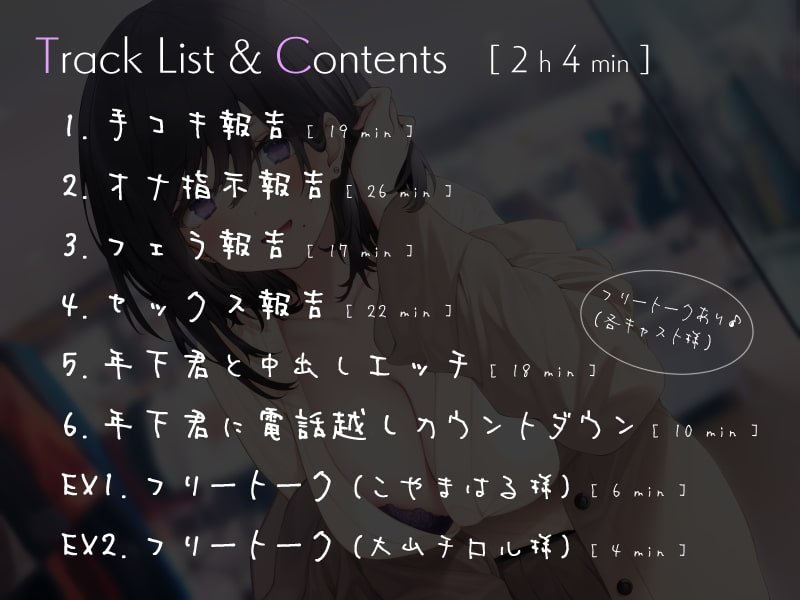 【NTRボイス】優しい彼女のおねショタ浮気エッチ事後報告 【NTRボイス】優しい彼女のおねショタ浮気エッチ事後報告