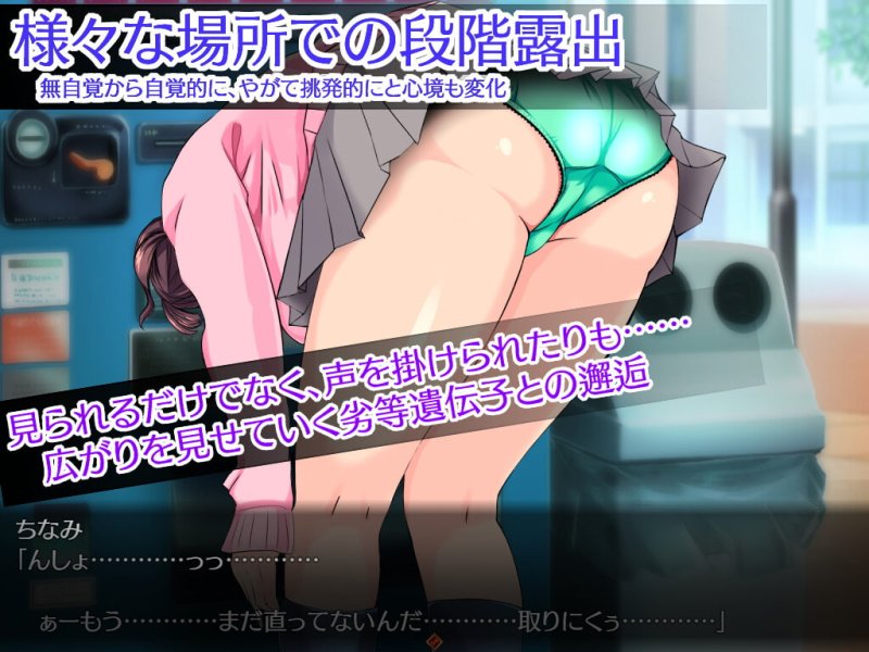 【ヒロイン犯されSLG】劣等遺伝子とポニーテール