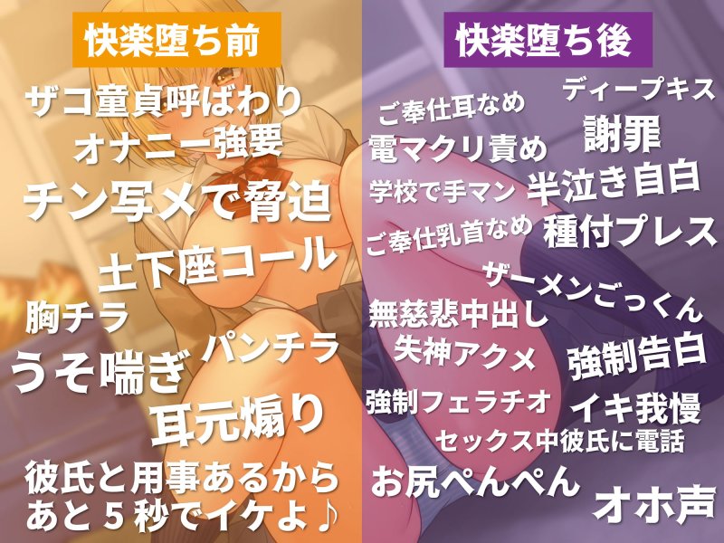 【オホ声】ワケアリ純情ギャルをわからせ快楽堕ち【KU100】 【オホ声】ワケアリ純情ギャルをわからせ快楽堕ち【KU100】