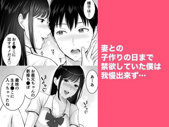 【NTR】妻の為に溜めた子作り精子を義妹のJKマンコに流し込んでしまった僕。