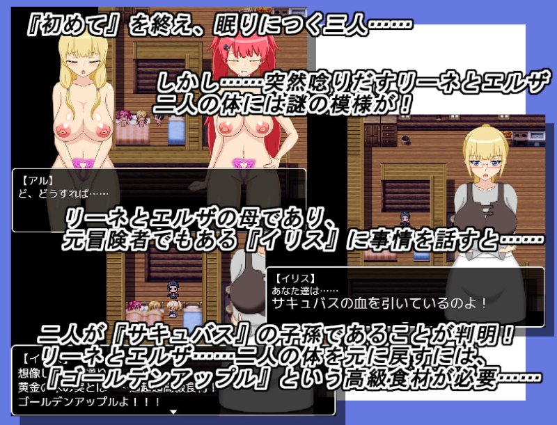 【NTRRPG】NTR冒険者 リーネ＆エルザ