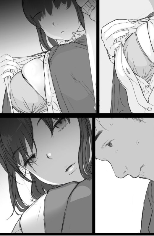 通勤電車でおっぱいを見せにくる娘がいて困ってます 通勤電車でおっぱいを見せにくる娘がいて困ってます