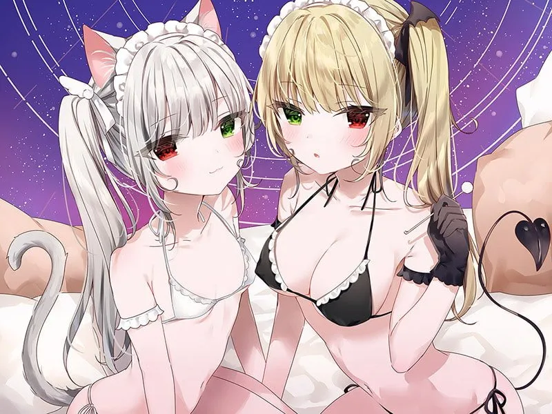 【CV:逢坂成美&秋野かえで】耳舐めコンシェルジュ♪ 癒しと背徳の謝肉祭をご堪能ください【KU100バイノーラル】【イラスト:まふゆ】 【CV:逢坂成美&秋野かえで】耳舐めコンシェルジュ♪ 癒しと背徳の謝肉祭をご堪能ください【KU100バイノーラル】【イラスト:まふゆ】