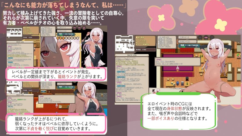 【レベル低下×浮気RPG】結婚を控えたA級冒険者テオが権力者のオンナになるまで 【レベル低下×浮気RPG】結婚を控えたA級冒険者テオが権力者のオンナになるまで