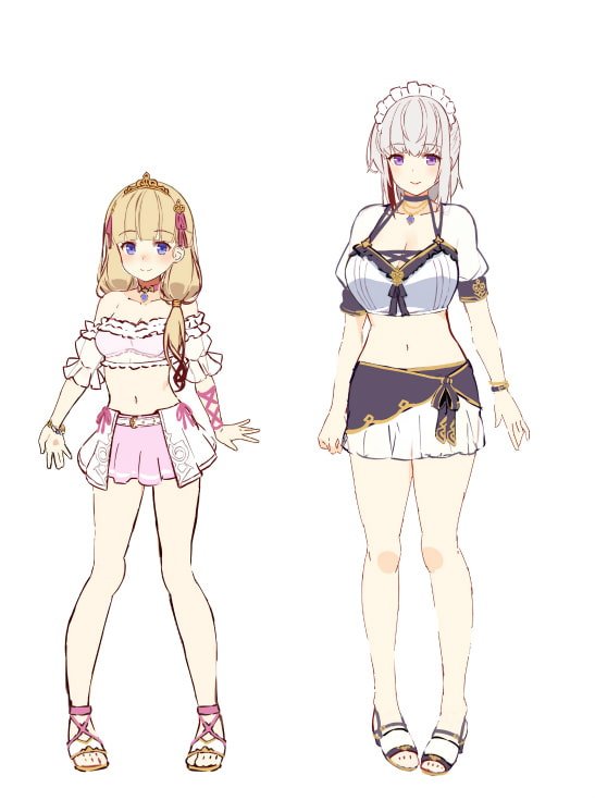 【隠語・喘ぎ声】姫妻＆メイド妻の生ハメリゾート 別荘スローライフ