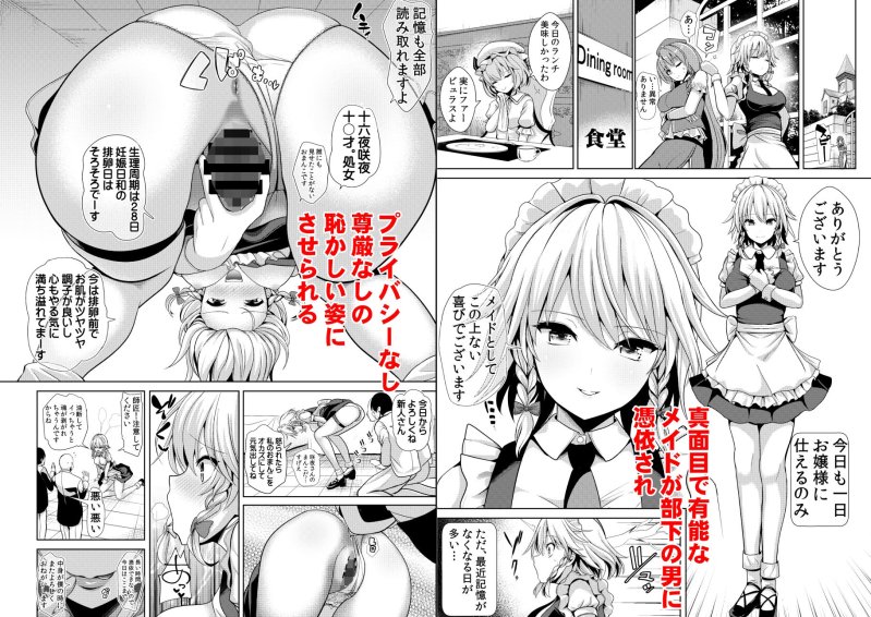 【東方Project 十六夜咲夜】東方TSF3 咲夜に憑依【男→女憑依TSF】