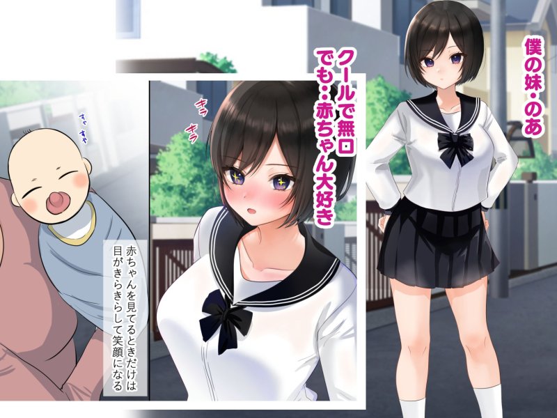 【兄×JK妹 孕ませ近親相姦】妹と内緒の子作り生活。排卵日は中出しだよ