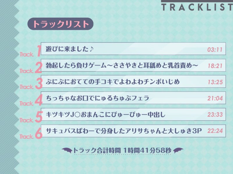 【JCロリ】無邪気なJ〇サキュバスのアリサちゃんと内緒の生中出し～ちょっぴり生意気で甘々なエッチ日和～【フォーリーサウンド】