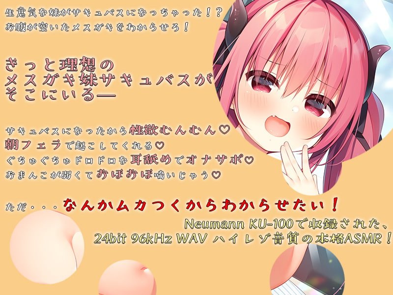 【メスガキ】生意気メスガキ妹サキュバスを分からせるまで中出しする話 【メスガキ】生意気メスガキ妹サキュバスを分からせるまで中出しする話