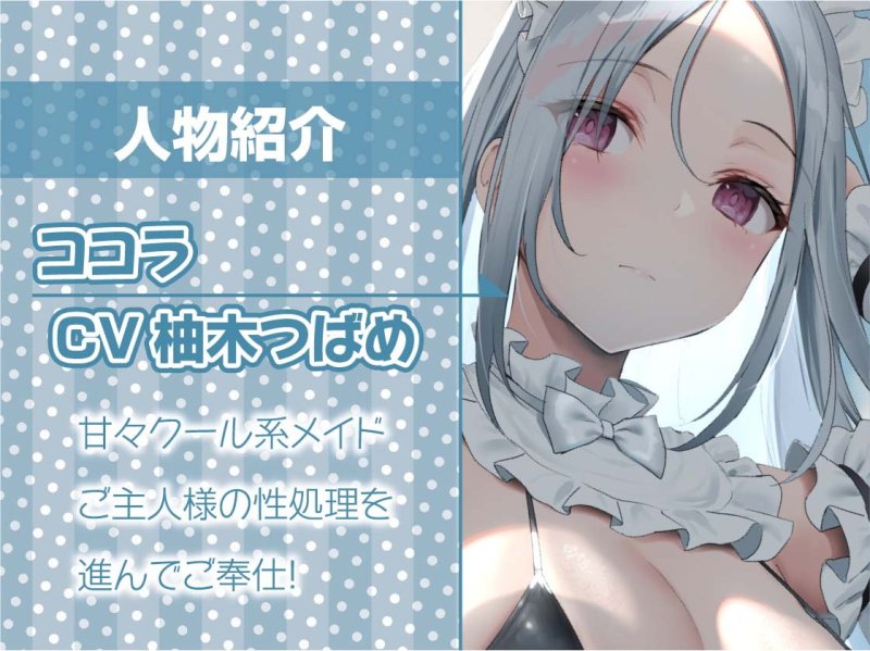 クールな白髪水着メイドとえちえち海遊び【フォーリーサウンド】