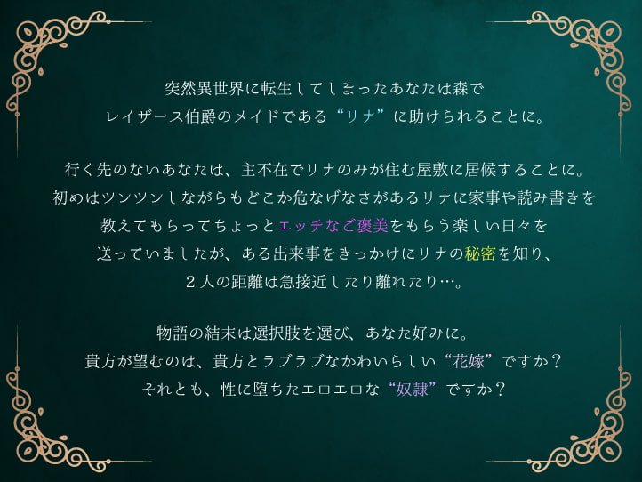 【処女作】異世界でツンツンしたメイドを俺に従順な奴隷にするまで