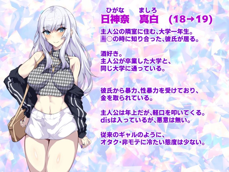 片思い中の白ギャルをDV彼氏から寝取りたい 片思い中の白ギャルをDV彼氏から寝取りたい
