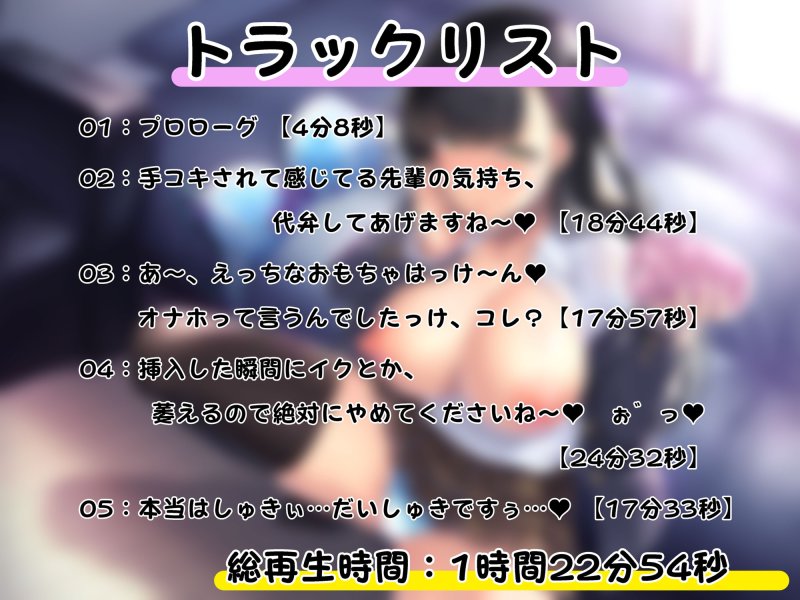 【全編オホ声】アナタへの好意を隠して意地悪してくる生意気な後輩に、オホ声好きだとバレてしまった 【全編オホ声】アナタへの好意を隠して意地悪してくる生意気な後輩に、オホ声好きだとバレてしまった