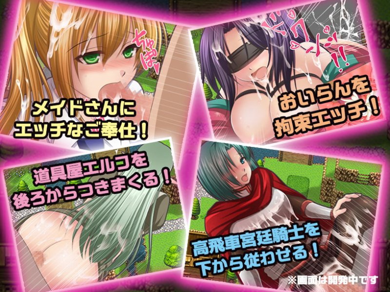 【モブ姦エロRPG】NPC姦〜俺と30人のNPCの女達〜