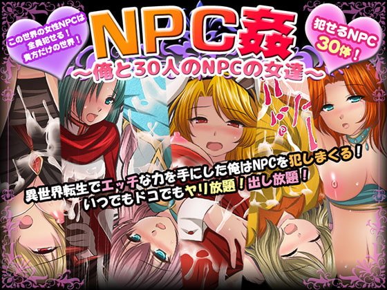 【モブ姦エロRPG】NPC姦〜俺と30人のNPCの女達〜