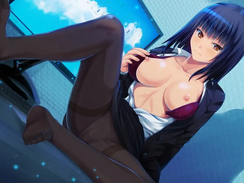 ノーパンタイツ上司のパワハラ性残業～ブラックまんこと朝までオシゴト～(総再生時間2時間07分22秒)