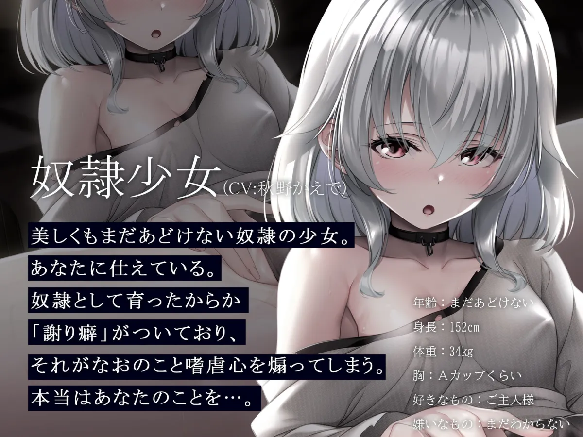 【秋野かえで×奴隷】【奴隷×純愛】何しても、いい子。