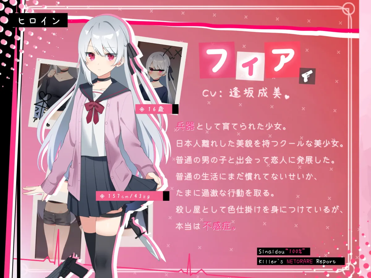 【逢坂成美×JK×NTR】【ネトラセ】親愛度100%殺し屋の寝取られ報告