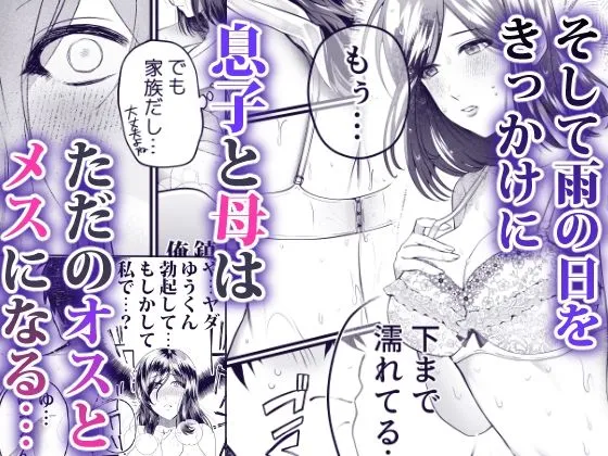 【息子×母 近親相姦】母と濡れる日
