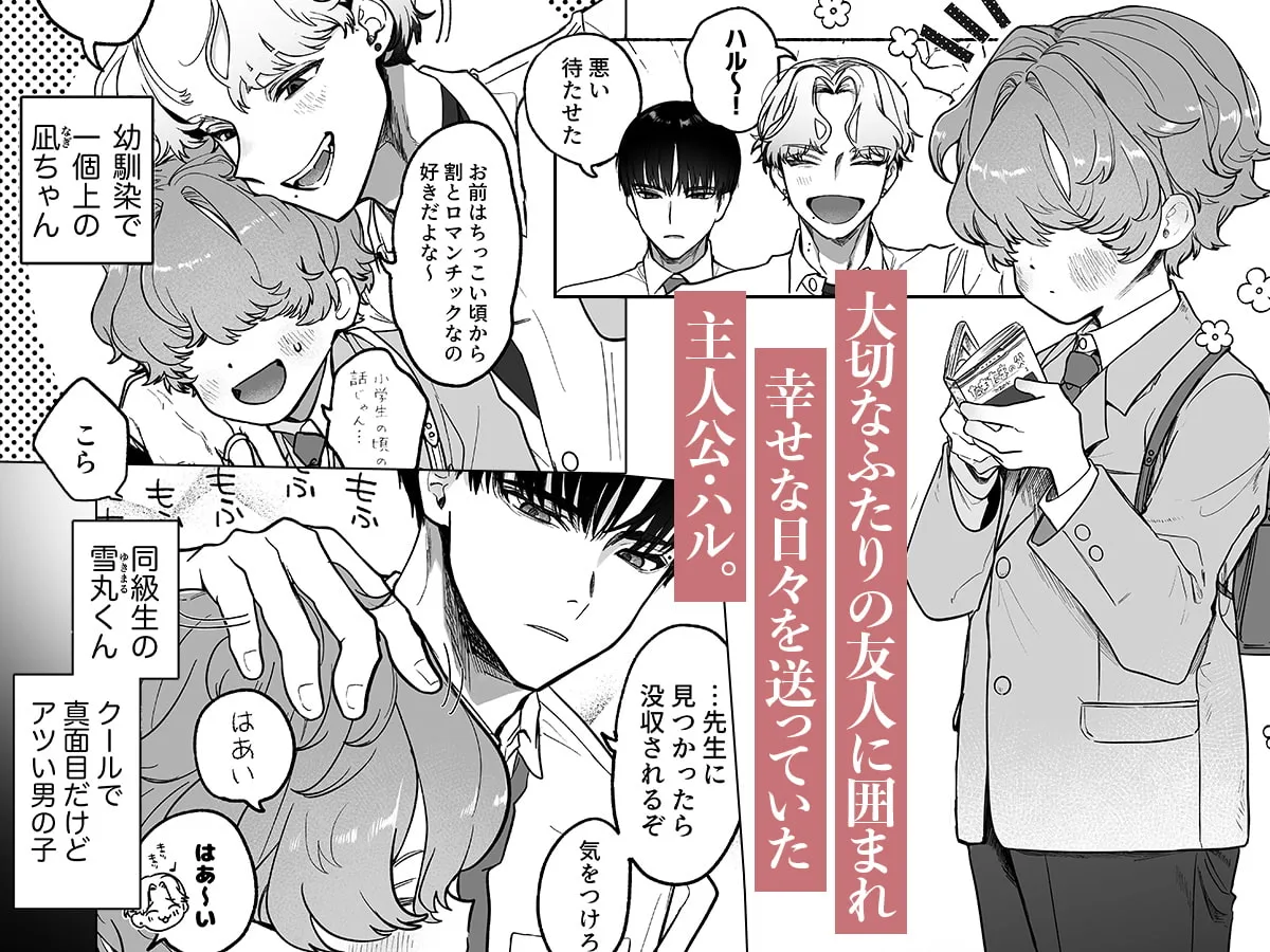 【女体化TSF 幼なじみ男子×性転換女子】執着は孵化にて歪むる三角形