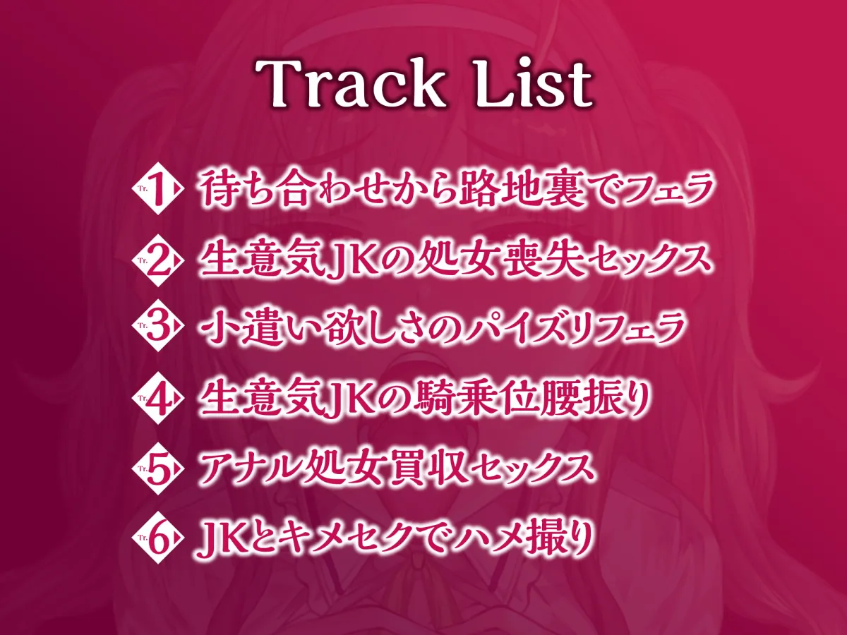 【青葉りんご×パパ活JK】【KU100】貧困お嬢様JKは大好きなお金のためにパパ活で何でもヤリます! ～処女だけどゴックンからキメセクAV撮影まで～