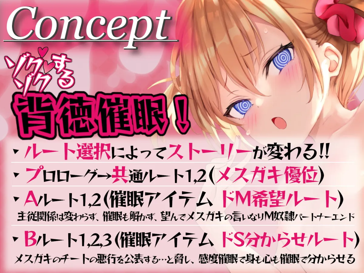 【兎月りりむ。×メスガキわからせ】【電脳調教】チートで調子に乗ってるメスガキを催眠アイテムで分からせる