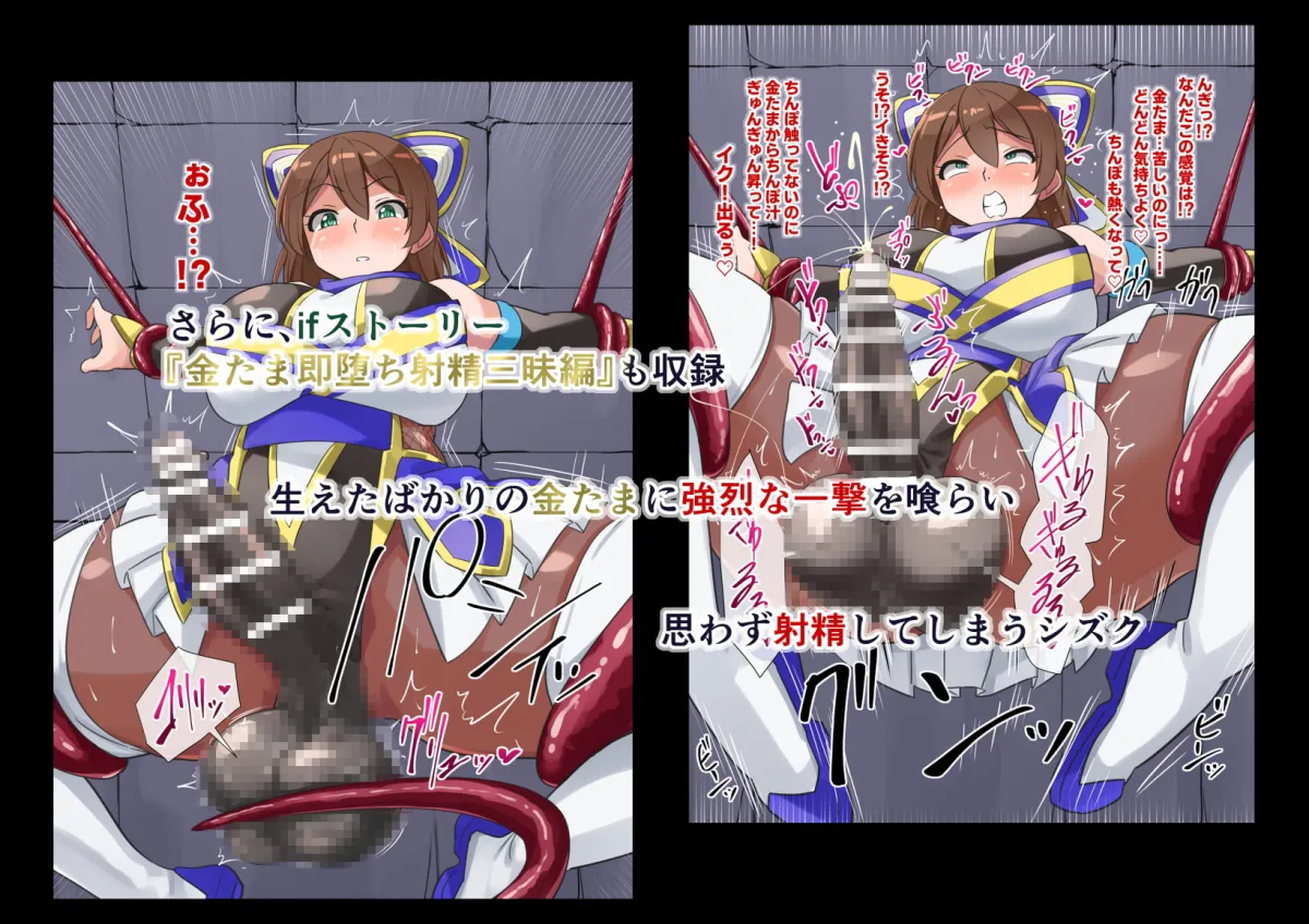 【対魔忍×白猫プロジェクト シズク】対〇忍シズクふたなり恥辱絵巻参