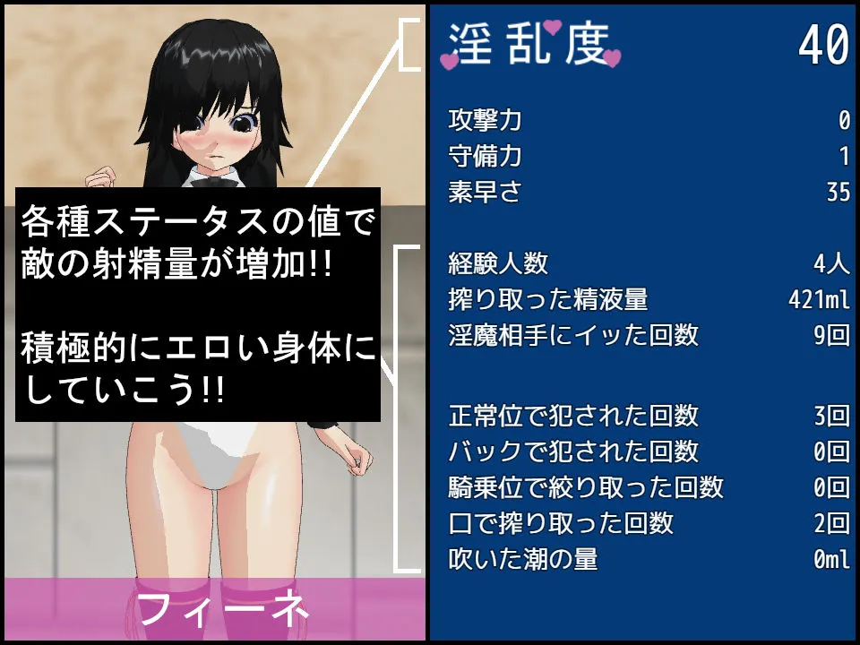 【女騎士快楽堕ちエロRPG】聖騎士フィーネの淫魔討伐記